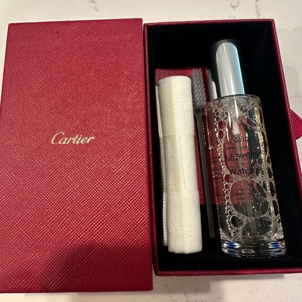 Cartier jewelry and watch cleaning kit NEW